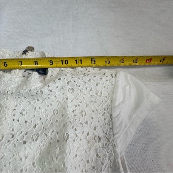 Tommy Hilfiger White lace blouse - Picture 4 of 8